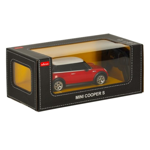 Samochód zdalnie sterowany Rastar 15000 MINI COOPERS 1:27 czerowny Samochód zdalnie sterowany Rastar 15000 MINI COOPERS 1:27 czerowny