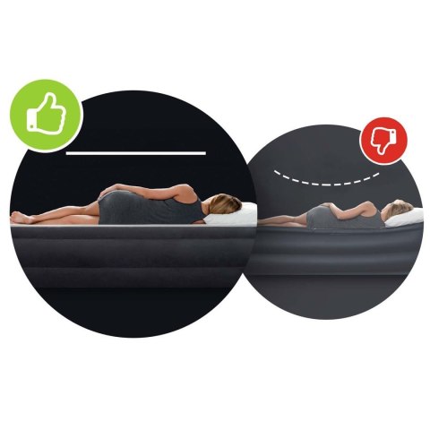 Materac dmuchany do spania 203x152 cm dwuosobowy łóżko INTEX 64143 Materac dmuchany do spania 203x152 cm dwuosobowy łóżko INTEX 64143
