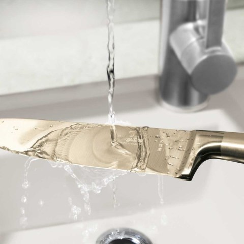 STALOWY NÓŻ SZEFA KUCHNI BERLINGER HAUS 22cm BH-2828 GOLD STALOWY NÓŻ SZEFA KUCHNI BERLINGER HAUS 22cm BH-2828 GOLD