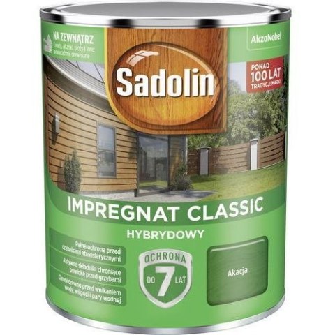 SADOLIN IMPREGNAT CLASSIC HYBRYDOWY 7 LAT AKACJA 0.75L SADOLIN IMPREGNAT CLASSIC HYBRYDOWY 7 LAT AKACJA 0.75L