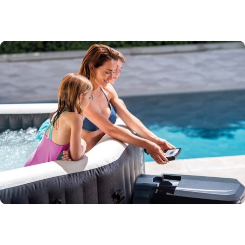 Dmuchane SPA z hydromasażem 201 x 71 cm 4 os. + akcesoria premium INTEX 28458 Dmuchane SPA z hydromasażem 201 x 71 cm 4 os. + akcesoria premium INTEX 28458