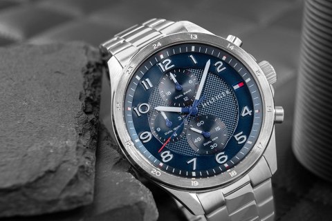 Zegarek Męski Tommy Hilfiger Axel 1792007 + BOX Zegarek Męski Tommy Hilfiger Axel 1792007 + BOX