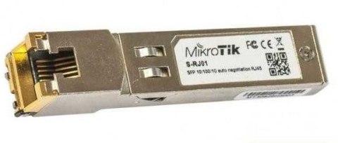 MODUŁ SFP MIKROTIK S-RJ01 10/100/1000M MODUŁ SFP MIKROTIK S-RJ01 10/100/1000M