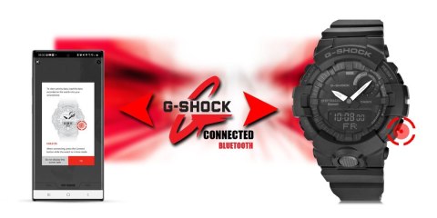 Zegarek Męski CASIO G-SHOCK GBA-800-1AER 20 Bar Do nurkowania + BOX Zegarek Męski CASIO G-SHOCK GBA-800-1AER 20 Bar Do nurkowania + BOX