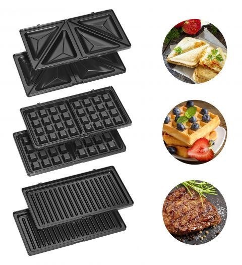 Opiekacz Clatronic ST/WA 3670 (800W; kolor czarny) Opiekacz Clatronic ST/WA 3670 (800W; kolor czarny)