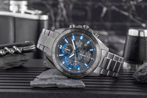 Zegarek Męski CASIO EDIFICE EFV-550GY-8AVUEF + BOX Zegarek Męski CASIO EDIFICE EFV-550GY-8AVUEF + BOX