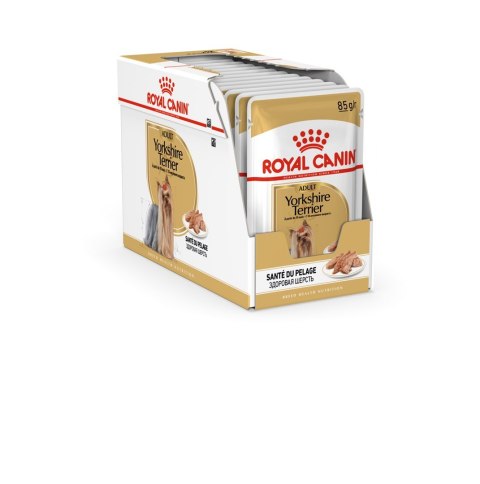 ROYAL CANIN BHN Yorkshire Terrier Adult - mokra karma dla psa dorosłego - 12x85g ROYAL CANIN BHN Yorkshire Terrier Adult - mokra karma dla psa dorosłego - 12x85g
