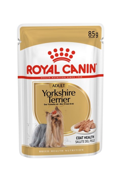 ROYAL CANIN BHN Yorkshire Terrier Adult - mokra karma dla psa dorosłego - 12x85g ROYAL CANIN BHN Yorkshire Terrier Adult - mokra karma dla psa dorosłego - 12x85g