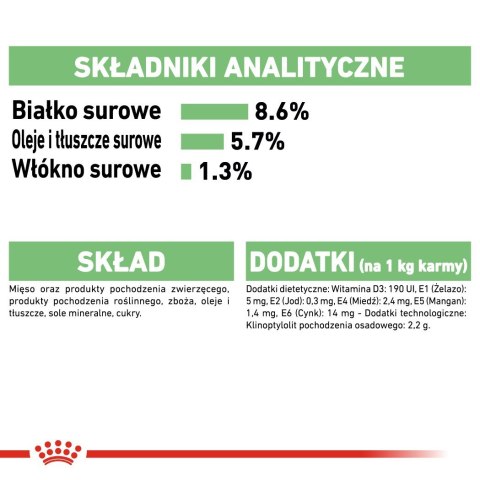 ROYAL CANIN CCN DIGESTIVE CARE LOAF - mokra karma dla psa dorosłego - 12x85g ROYAL CANIN CCN DIGESTIVE CARE LOAF - mokra karma dla psa dorosłego - 12x85g