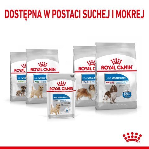 ROYAL CANIN CCN LIGHT WEIGHT CARE LOAF - mokra karma dla psa dorosłego - 12x85g ROYAL CANIN CCN LIGHT WEIGHT CARE LOAF - mokra karma dla psa dorosłego - 12x85g