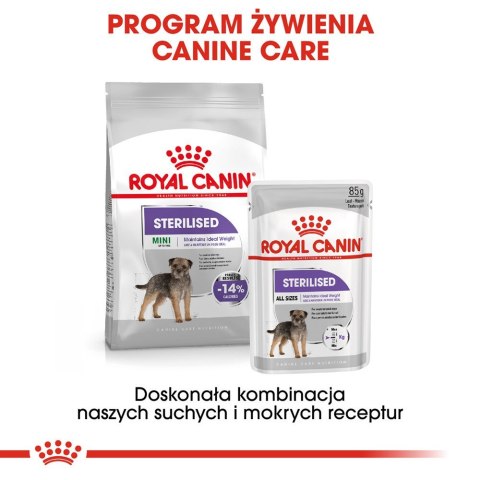 ROYAL CANIN Mini Sterilised - sucha karma dla psa - 1kg ROYAL CANIN Mini Sterilised - sucha karma dla psa - 1kg