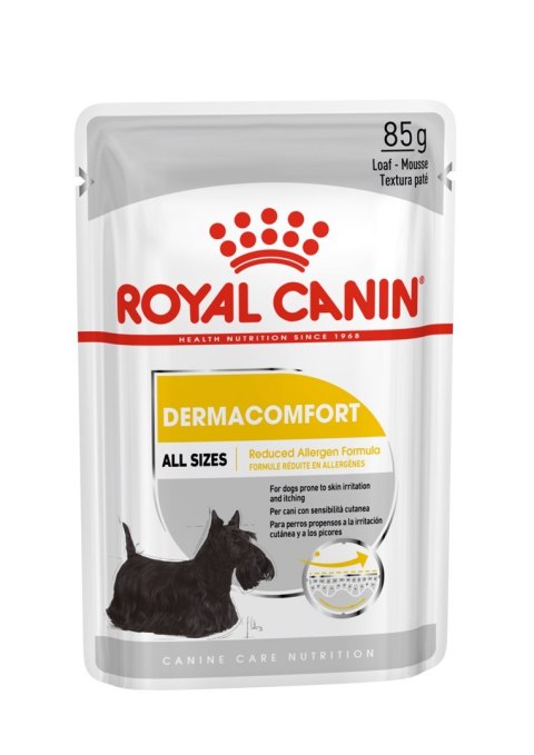 ROYAL CANIN CCN DERMACOMFORT LOAF mokra karma dla psa dorosłego - 12x85g ROYAL CANIN CCN DERMACOMFORT LOAF mokra karma dla psa dorosłego - 12x85g