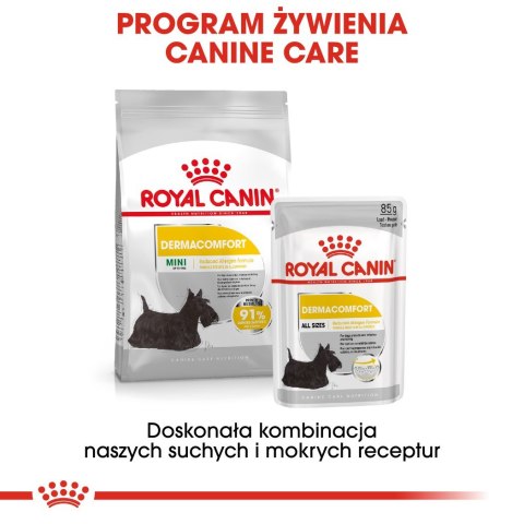 ROYAL CANIN CCN DERMACOMFORT LOAF mokra karma dla psa dorosłego - 12x85g ROYAL CANIN CCN DERMACOMFORT LOAF mokra karma dla psa dorosłego - 12x85g