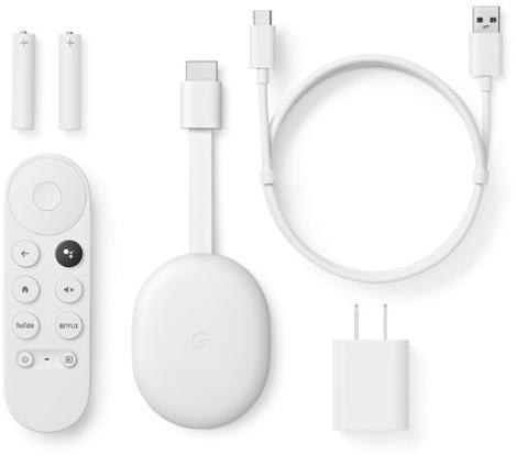 Odtwarzacz multimedialny Google Chromecast 4K z Google TV Odtwarzacz multimedialny Google Chromecast 4K z Google TV