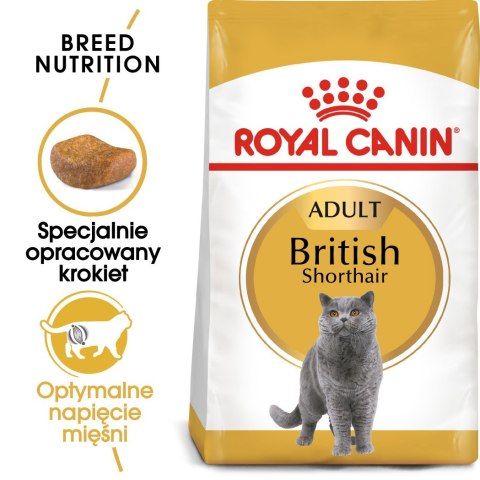 ROYAL CANIN FBN British Shorthair Adult - sucha karma dla dorosłego kota - 10kg ROYAL CANIN FBN British Shorthair Adult - sucha karma dla dorosłego kota - 10kg