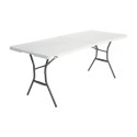Stół Lifetime składany w pół 183 cm 80471
