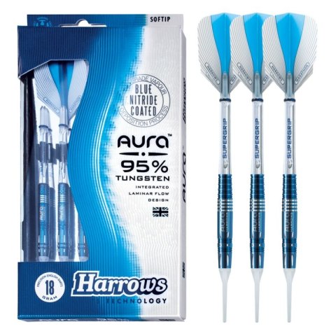 Rzutki Harrows Aura 95% Softip HS-TNK-000013240 Rzutki Harrows Aura 95% Softip HS-TNK-000013240