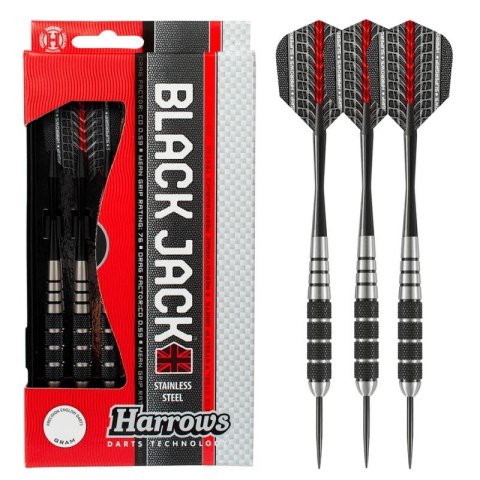 Rzutki Harrows Black Jack Steeltip HS-TNK-000013144 Rzutki Harrows Black Jack Steeltip HS-TNK-000013144