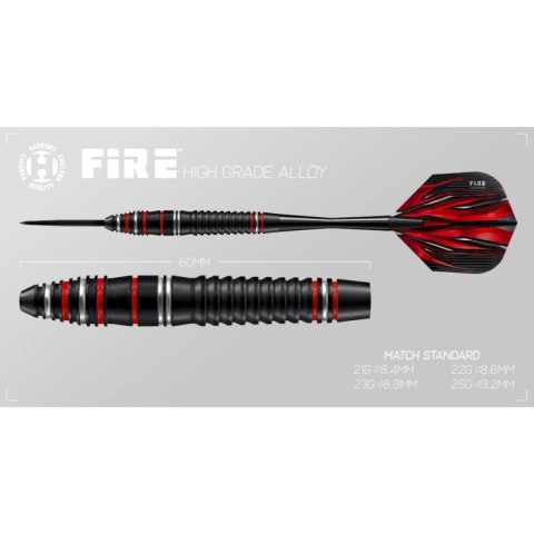 Rzutki Harrows Fire High Grade Alloy Steeltip HS-TNK-000016030 Rzutki Harrows Fire High Grade Alloy Steeltip HS-TNK-000016030