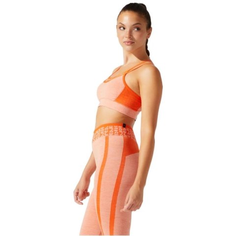 Stanik sportowy Asics Cropped Logo Seamless Bra W 2032B791-800 Stanik sportowy Asics Cropped Logo Seamless Bra W 2032B791-800