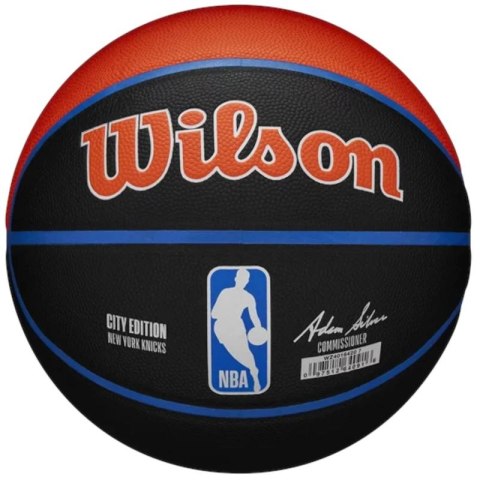 Piłka do koszykówki Wilson NBA Team City Collector New York Knicks Ball WZ4016420ID Piłka do koszykówki Wilson NBA Team City Collector New York Knicks Ball WZ4016420ID