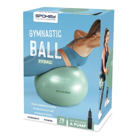 Piłka gimnastyczna Spokey Fitball 75cm SPK-943626 Piłka gimnastyczna Spokey Fitball 75cm SPK-943626