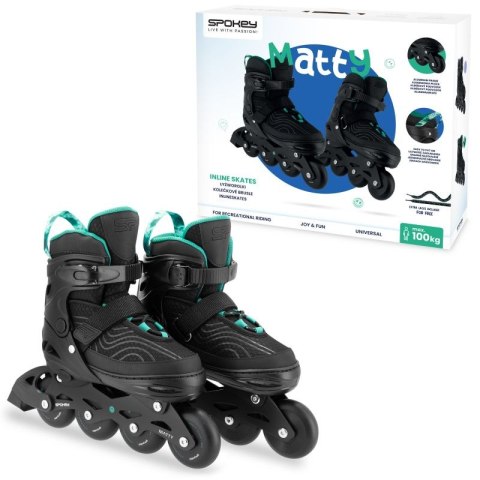 Rolki Spokey Matty SPK-943454 r. 39-42 Rolki Spokey Matty SPK-943454 r. 39-42