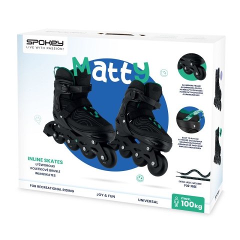 Rolki Spokey Matty SPK-943454 r. 39-42 Rolki Spokey Matty SPK-943454 r. 39-42