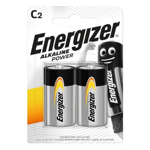Bateria alkaliczna Energizer C / LR14 Alkaline Power - 2 sztuki (blister) Bateria alkaliczna Energizer C / LR14 Alkaline Power - 2 sztuki (blister)