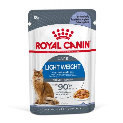 ROYAL CANIN FCN Light Weight Care w galaretce - mokra karma dla kota dorosłego - 12x85g ROYAL CANIN FCN Light Weight Care w galaretce - mokra karma dla kota dorosłego - 12x85g