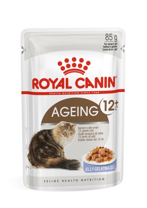 ROYAL CANIN FHN Ageing 12+ w galaretce - mokra karma dla kota starszego - 12x85g ROYAL CANIN FHN Ageing 12+ w galaretce - mokra karma dla kota starszego - 12x85g