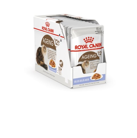 ROYAL CANIN FHN Ageing 12+ w galaretce - mokra karma dla kota starszego - 12x85g ROYAL CANIN FHN Ageing 12+ w galaretce - mokra karma dla kota starszego - 12x85g