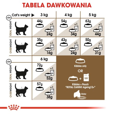 ROYAL CANIN Senior Ageing 12+ Sterilised - sucha karma dla kota - 4 kg ROYAL CANIN Senior Ageing 12+ Sterilised - sucha karma dla kota - 4 kg
