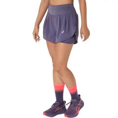 Spodenki Asics Road 2-N-1 3.5IN Short W 2012C975-500 Spodenki Asics Road 2-N-1 3.5IN Short W 2012C975-500