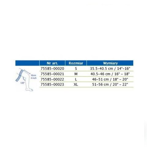 Orteza stawu kolanowego z odsłoniętą rzepką Actimove rozmiar XL 75585-00023 Orteza stawu kolanowego z odsłoniętą rzepką Actimove rozmiar XL 75585-00023