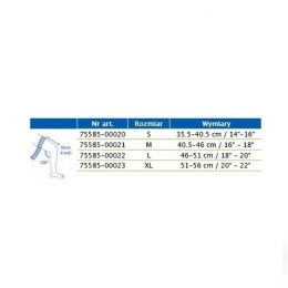 Orteza stawu kolanowego z odsłoniętą rzepką Actimove rozmiar M 75585-00021