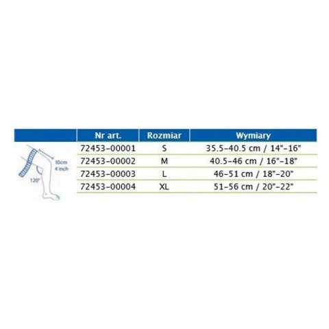 Orteza stawu kolanowego z regulowaną pelotą Actimove rozmiar L 72453-00003 Orteza stawu kolanowego z regulowaną pelotą Actimove rozmiar L 72453-00003
