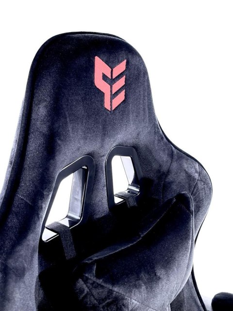 Fotel obrotowy gamingowy HERO ENZO BLACK ALCANTARA Fotel obrotowy gamingowy HERO ENZO BLACK ALCANTARA