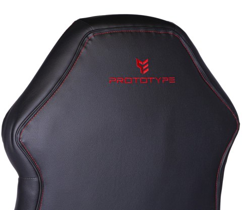 Fotel obrotowy SPIDER BLACK RED PU SPC OUTLET Fotel obrotowy SPIDER BLACK RED PU SPC OUTLET