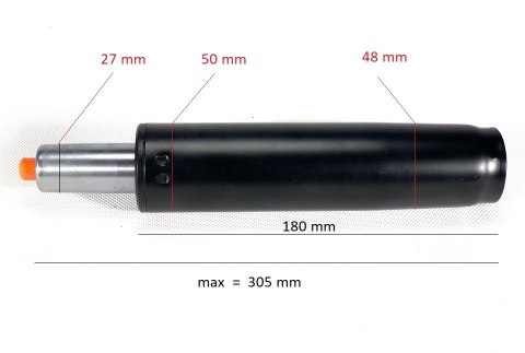 Siłownik fotela 300 mm - skok 100 mm Siłownik fotela 300 mm - skok 100 mm