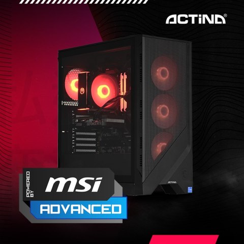 Actina PBM 12400F/32GB/1TB/RTX4060/650W Actina PBM 12400F/32GB/1TB/RTX4060/650W