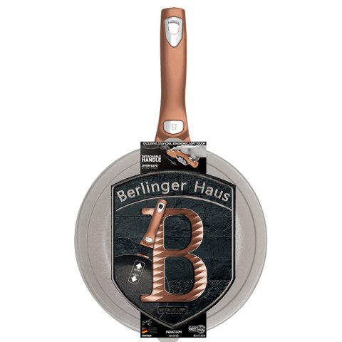PATELNIA GRANITOWA 24cm BERLINGER HAUS BH-1948 ROSE GOLD PATELNIA GRANITOWA 24cm BERLINGER HAUS BH-1948 ROSE GOLD