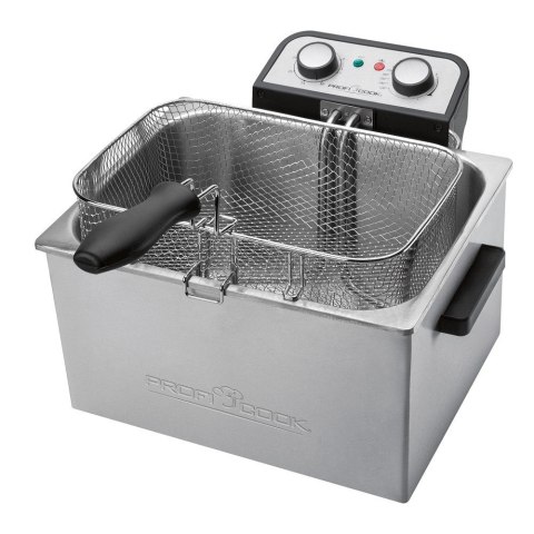 Frytownica Clatronic PC-FR 1038 (4 l; 2,0 kg; 3000W; srebrny) Frytownica Clatronic PC-FR 1038 (4 l; 2,0 kg; 3000W; srebrny)