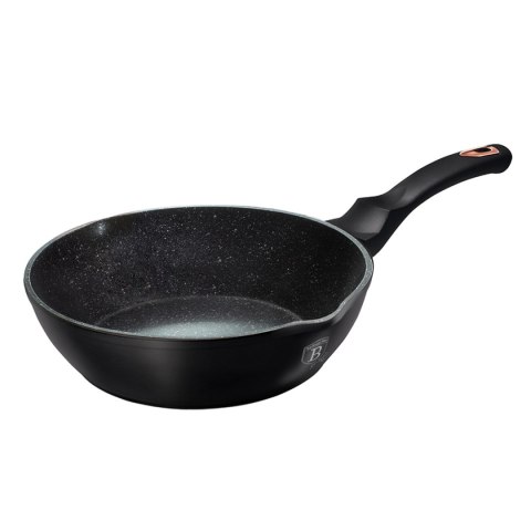 GŁEBOKA PATELNIA GRANITOWA 24cm BERLINGER HAUS BLACK ROSE BH-6184 GŁEBOKA PATELNIA GRANITOWA 24cm BERLINGER HAUS BLACK ROSE BH-6184
