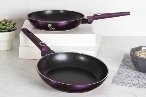 ZESTAW PATELNI BERLINGER HAUS 22/26cm BH-6789 PURPLE ZESTAW PATELNI BERLINGER HAUS 22/26cm BH-6789 PURPLE