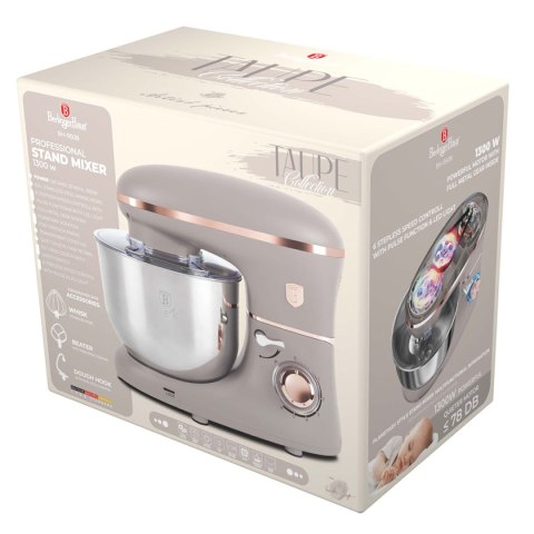 MIKSER ROBOT PLANETARNY BERLINGER HAUS BH-9508 TAUPE MIKSER ROBOT PLANETARNY BERLINGER HAUS BH-9508 TAUPE