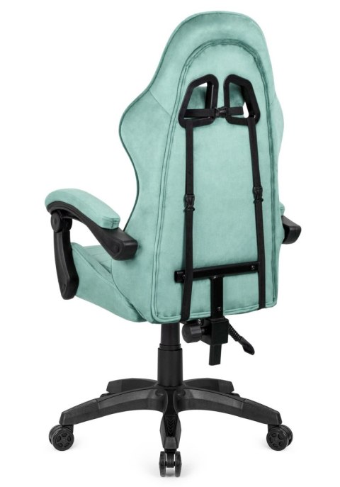 Fotel obrotowy gamingowy HERO ENZO MINT ALCANTARA Fotel obrotowy gamingowy HERO ENZO MINT ALCANTARA