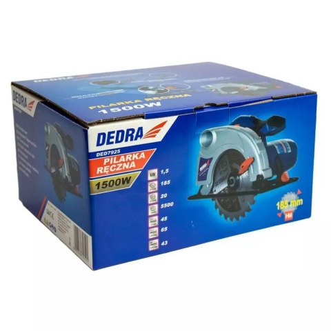 PILARKA TARCZOWA 1500W 185MM PILARKA TARCZOWA 1500W 185MM