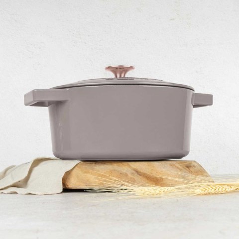 GARNEK ŻELIWNY 24cm 4,35L BERLINGER HAUS BH-6525 TAUPE GARNEK ŻELIWNY 24cm 4,35L BERLINGER HAUS BH-6525 TAUPE