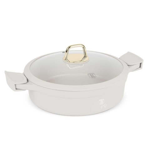 PŁASKI GARNEK TYTANOWY Z POKRYWĄ 28cm BERLINGER HAUS BH-7785 SAHARA PŁASKI GARNEK TYTANOWY Z POKRYWĄ 28cm BERLINGER HAUS BH-7785 SAHARA